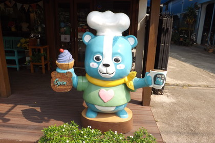 店頭のオブジェ